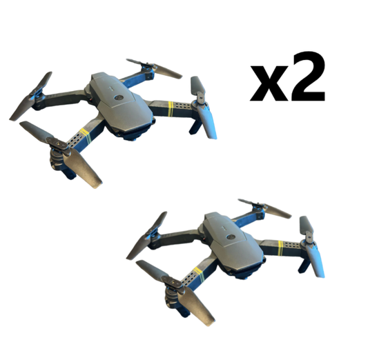 2x Pro Sky 5G Drone with UHD 4K Dual Camera + 3x Batteries Kit