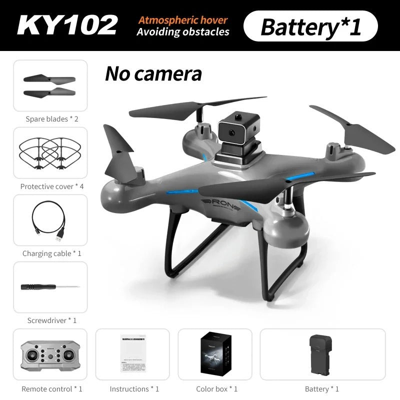 Ky102 Drone - 8K Professional Dual-Camera, 360° Obstacle Avoidance 6 Miles Range